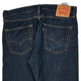 Levis 505 Jeans - 36W 30L Dark Wash Cotton