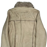 Point Zero Jacket - Medium Cream Suede