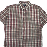 Ralph Lauren Checked Short Sleeve Shirt - 2XL Multicoloured Cotton