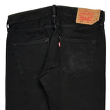 501 Levis Jeans - 36W 30L Black Cotton