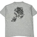 Cotton Deluxe Single Stitch T-Shirt - XL Gray Cotton