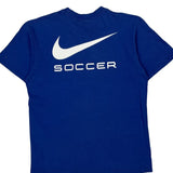 Real So Cal Soccer Club Nike Football T-Shirt - Large Blue Cotton