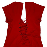 Harley Davidson Top - Medium Red Cotton