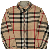 Age 6 Burberry Reversible Jacket - Small Beige Cotton