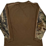 Bring Your Own Bones Buck Wear Graphic Long Sleeve T-Shirt - XL Brown Cotton