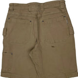 Duluth Carpenter Shorts - 32W 10L Khaki Cotton