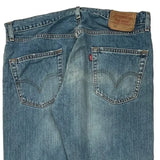 501 Levis Jeans - 36W 30L Blue Cotton