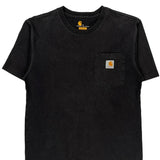 Carhartt T-Shirt - Small Black Cotton