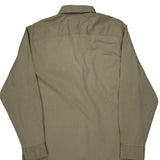Wrangler Shirt - Large Khaki Cotton