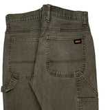 Dickies Carpenter Pants - 32W 31L Gray Cotton