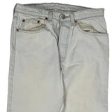 Levis Jeans - 33W 30L White Cotton