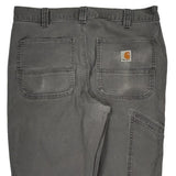 Carhartt Carpenter Trousers - 33W 34L Grey Cotton