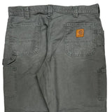 Carhartt Carpenter Trousers - 36W 30L Grey Cotton