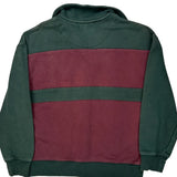 Stussy Collared Rugby Shirt - Small Burgundy Cotton