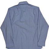 Regent Polo By Ralph Lauren Checked Shirt - Large Blue Cotton