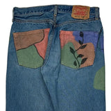 Levis 501 Jeans - 30W 32L Brown Cotton