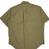 Blaire Ralph Lauren Short Sleeve Shirt - Large Khaki Cotton