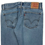 505 Levis Jeans - 34W 32L Blue Denim