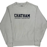 Reverse Weave Champion Chatham Cross Country Sweatshirt - Medium White Cotton