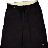 Dickies Shorts - 34W 11L Black Cotton Blend