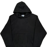 Reverse Weave Champion Hoodie - Large Black Cotton