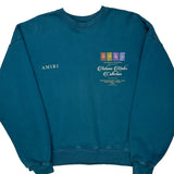 Amiri Graphic Sweatshirt - Large Blue Cotton