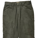 Schmidt Carpenter Trousers - 34W 31L Grey Cotton