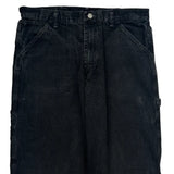 Lee Carpenter Pants - 36W 30L Black Cotton
