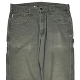 Carhartt Carpenter Pants - 36W 32L Gray Cotton