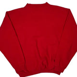 Wisconsin Badgers Logo Athletics College Sweatshirt - Large Red Cotton