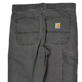 Carhartt Carpenter Trousers - 31W 32L Grey Cotton