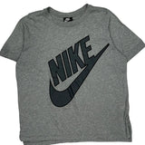 Nike T-Shirt - Large Gray Cotton
