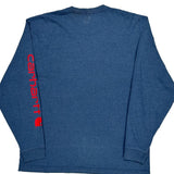 Original Fit Carhartt Long Sleeve T-Shirt - Large Blue Cotton