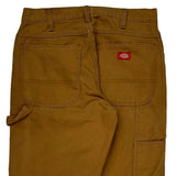 Dickies Carpenter Pants - 32W 30L Brown Cotton