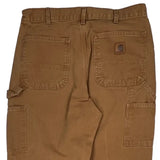Carhartt Carpenter Trousers - 32W 31L Brown Cotton