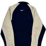 Nike Track Jacket - Small Blue Cotton