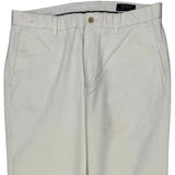 Polo By Ralph Lauren Chinos - 34W 31L White Cotton