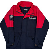 Timberland Spellout Windbreaker - Small Navy Nylon