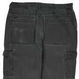 Wrangler Cargo Trousers - 35W 30L Grey Cotton