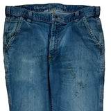 Carhartt Jeans - 38W 34L Blue Cotton Blend
