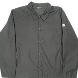 The North Face Windbreaker - 2XL Gray Polyester