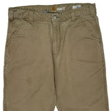 Carhartt Carpenter Shorts - 34W 11L Khaki Cotton