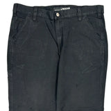 Carhartt Carpenter Pants - 38W 30L Black Cotton