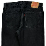 Levis Jeans - 34W 30L Black Cotton