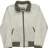 Columbia Bomber Jacket - Large Gray Polyester