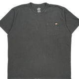 Dickies T-Shirt - 2XL Gray Cotton