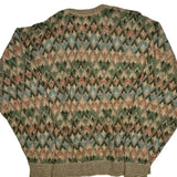 Unbranded Sweater - Large Green Wool Blend