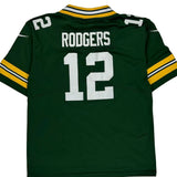 Green Bay Packers Nike Nfl Football Jersey - XL Yellow Polyester