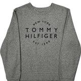 Tommy Hilfiger Sweatshirt - Large Gray Cotton