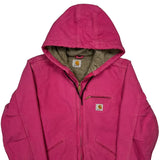 Carhartt Jacket - Large Pink Cotton Blend
